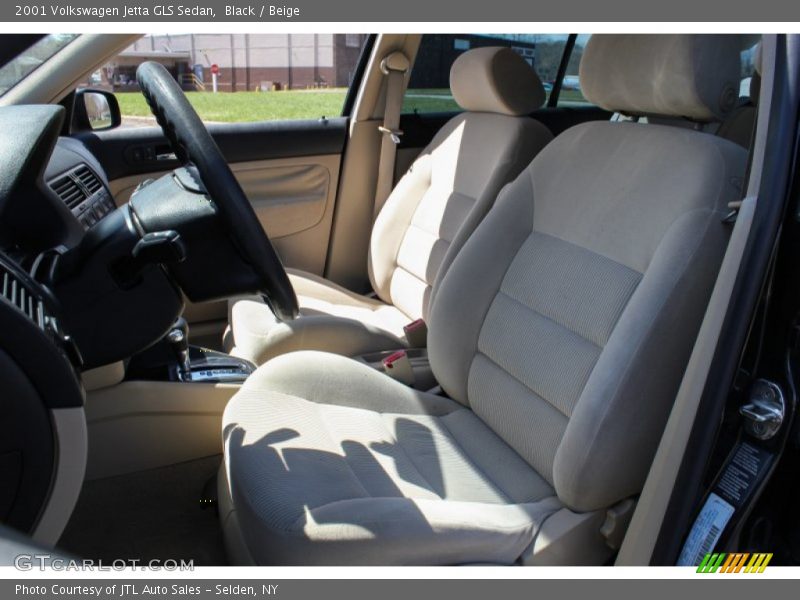 Black / Beige 2001 Volkswagen Jetta GLS Sedan