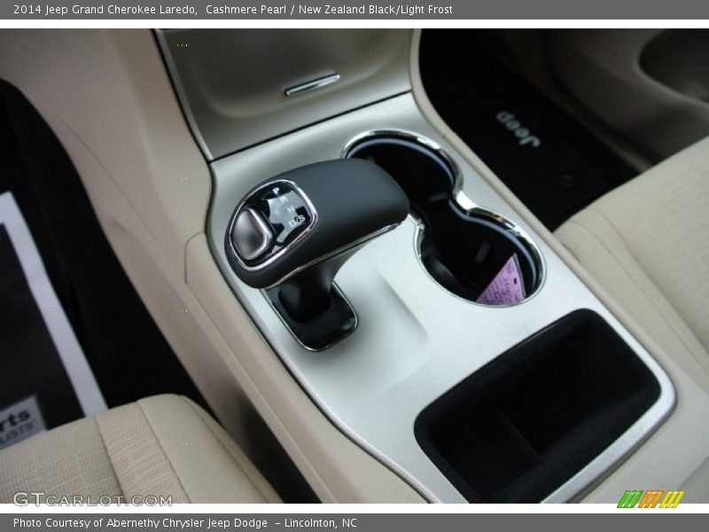 Cashmere Pearl / New Zealand Black/Light Frost 2014 Jeep Grand Cherokee Laredo