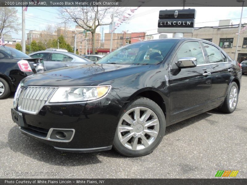 Tuxedo Black Metallic / Dark Charcoal 2010 Lincoln MKZ AWD