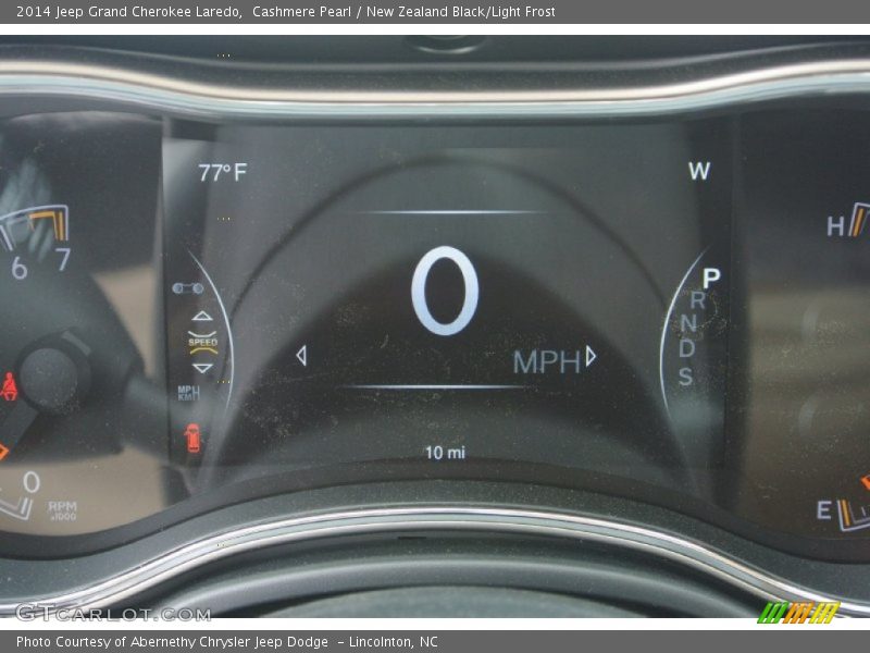 Cashmere Pearl / New Zealand Black/Light Frost 2014 Jeep Grand Cherokee Laredo