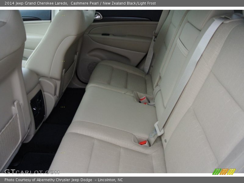 Cashmere Pearl / New Zealand Black/Light Frost 2014 Jeep Grand Cherokee Laredo