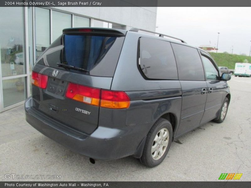 Sage Brush Pearl / Gray 2004 Honda Odyssey EX-L