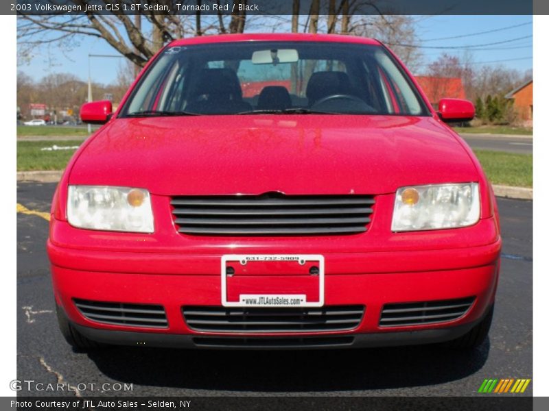 Tornado Red / Black 2003 Volkswagen Jetta GLS 1.8T Sedan