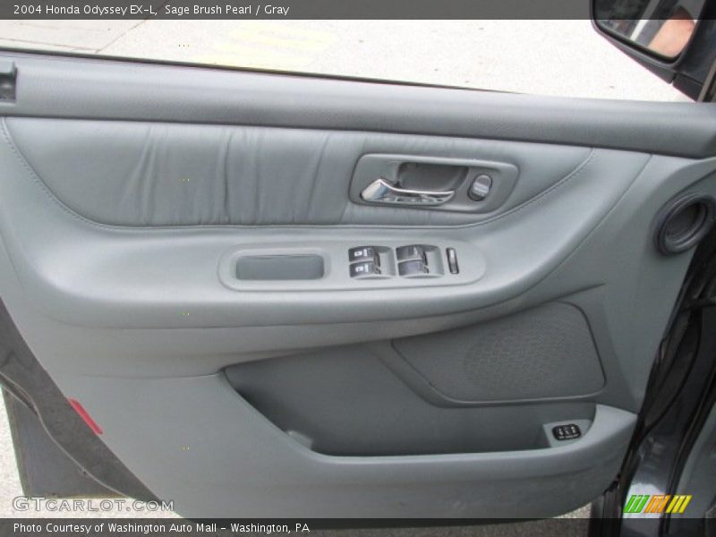 Sage Brush Pearl / Gray 2004 Honda Odyssey EX-L