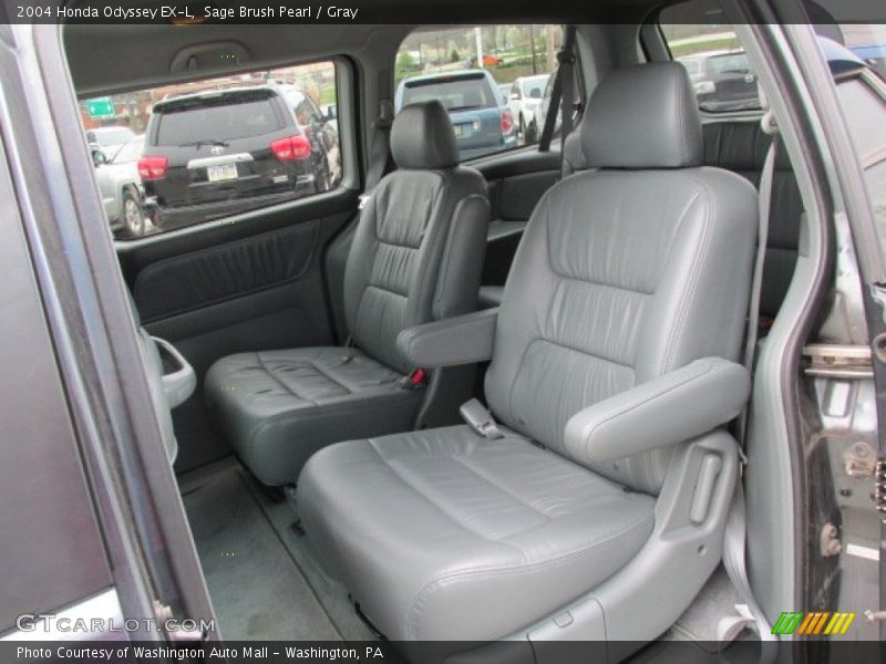 Sage Brush Pearl / Gray 2004 Honda Odyssey EX-L