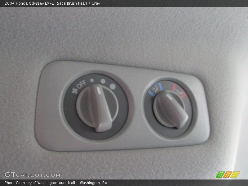 Sage Brush Pearl / Gray 2004 Honda Odyssey EX-L