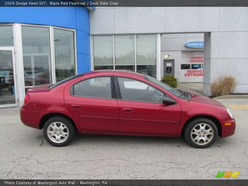 Blaze Red Pearlcoat / Dark Slate Gray 2004 Dodge Neon SXT