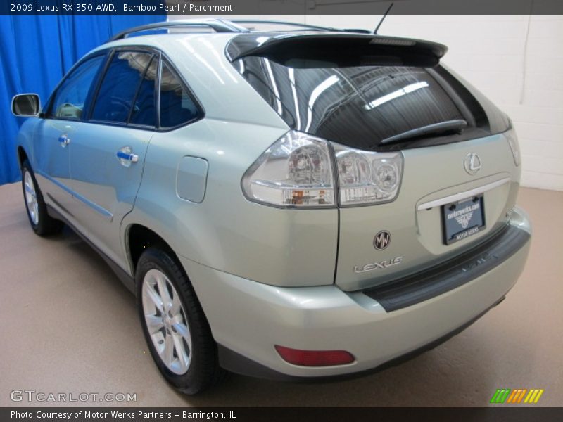 Bamboo Pearl / Parchment 2009 Lexus RX 350 AWD