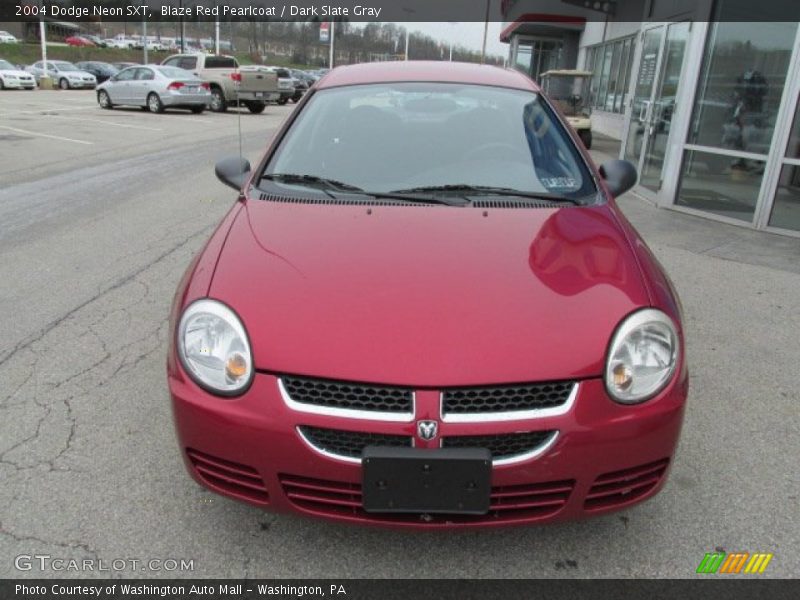 Blaze Red Pearlcoat / Dark Slate Gray 2004 Dodge Neon SXT