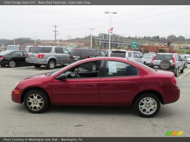 Blaze Red Pearlcoat / Dark Slate Gray 2004 Dodge Neon SXT