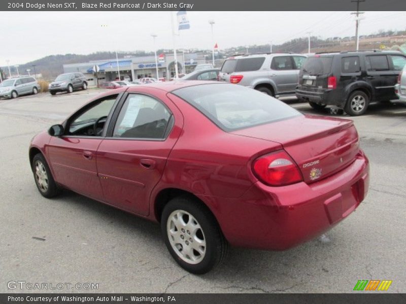 Blaze Red Pearlcoat / Dark Slate Gray 2004 Dodge Neon SXT