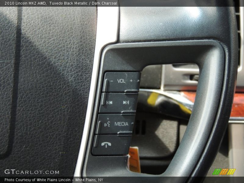 Tuxedo Black Metallic / Dark Charcoal 2010 Lincoln MKZ AWD