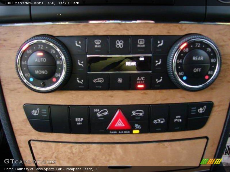 Black / Black 2007 Mercedes-Benz GL 450