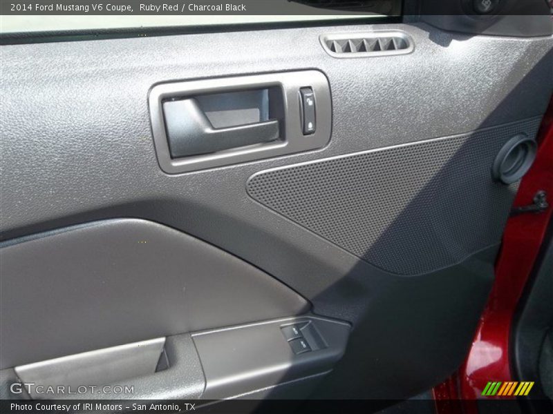 Ruby Red / Charcoal Black 2014 Ford Mustang V6 Coupe