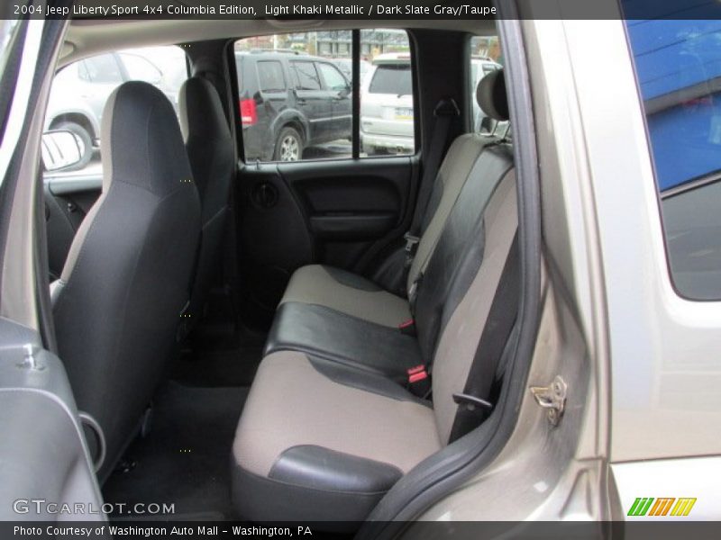 Light Khaki Metallic / Dark Slate Gray/Taupe 2004 Jeep Liberty Sport 4x4 Columbia Edition