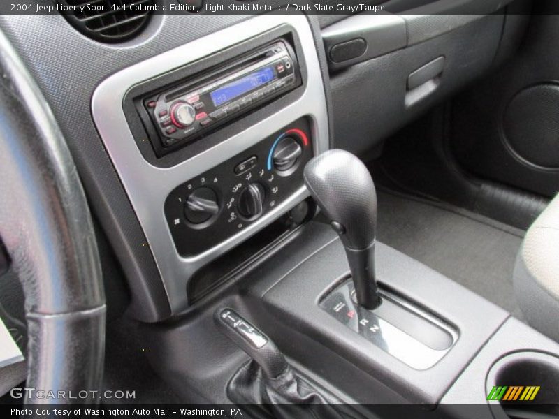 Light Khaki Metallic / Dark Slate Gray/Taupe 2004 Jeep Liberty Sport 4x4 Columbia Edition