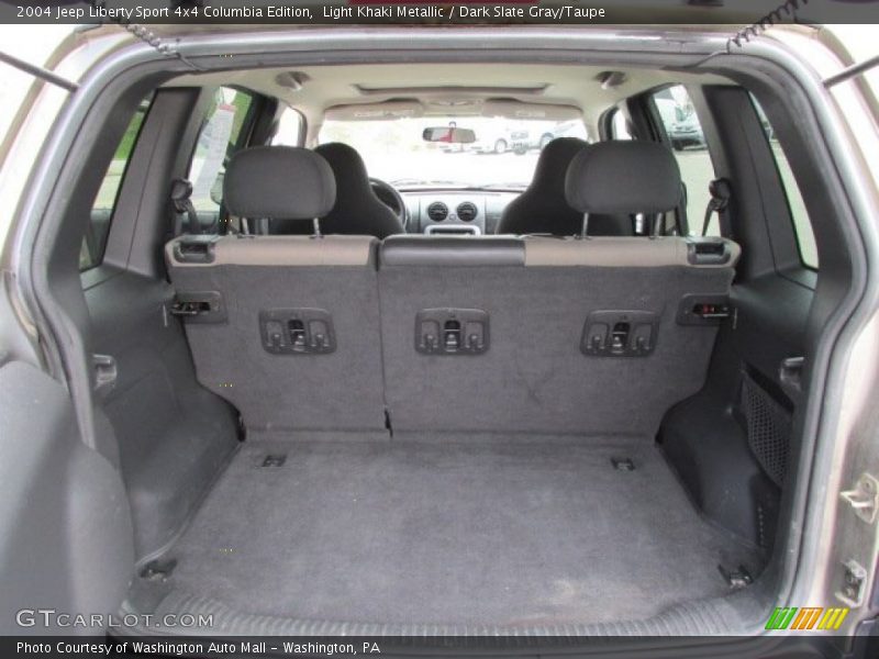 Light Khaki Metallic / Dark Slate Gray/Taupe 2004 Jeep Liberty Sport 4x4 Columbia Edition