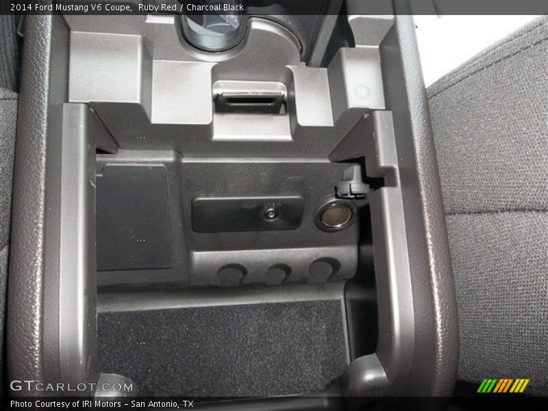 Ruby Red / Charcoal Black 2014 Ford Mustang V6 Coupe
