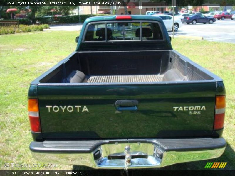 Imperial Jade Mica / Gray 1999 Toyota Tacoma SR5 Extended Cab