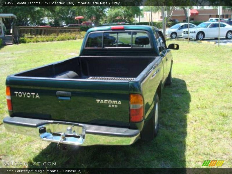 Imperial Jade Mica / Gray 1999 Toyota Tacoma SR5 Extended Cab