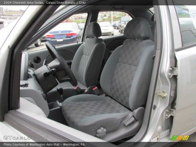 Front Seat of 2004 Aveo Sedan