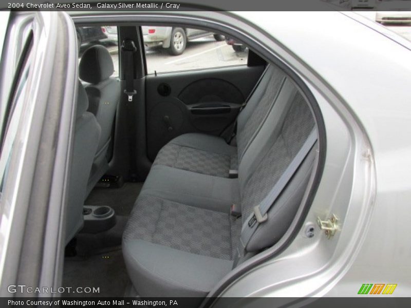 Rear Seat of 2004 Aveo Sedan