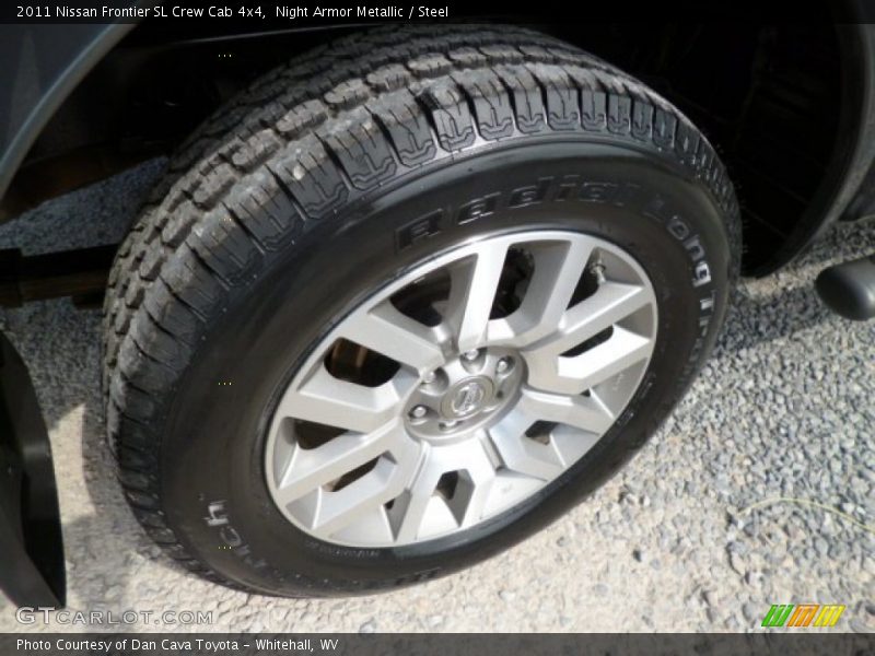 Night Armor Metallic / Steel 2011 Nissan Frontier SL Crew Cab 4x4