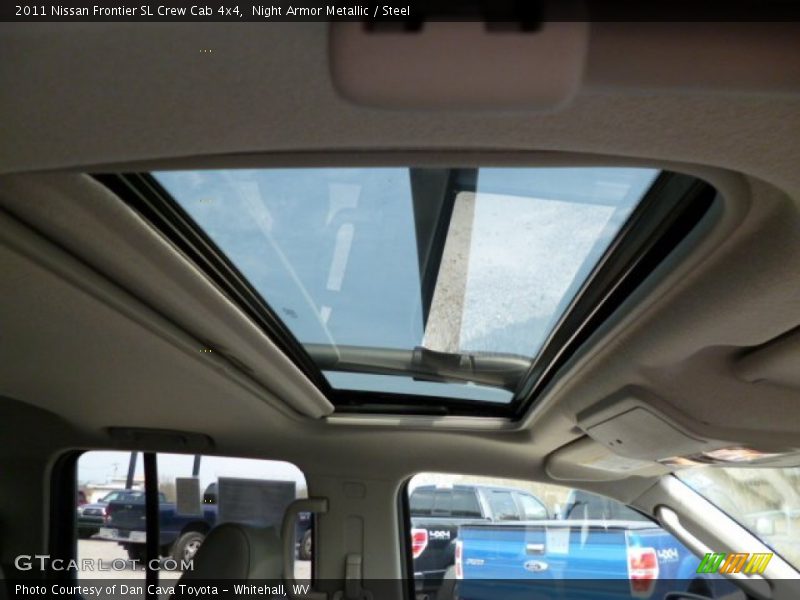 Night Armor Metallic / Steel 2011 Nissan Frontier SL Crew Cab 4x4