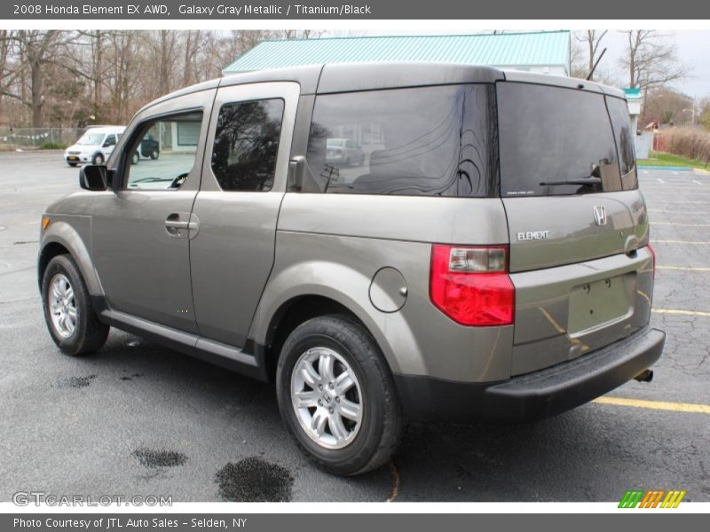 Galaxy Gray Metallic / Titanium/Black 2008 Honda Element EX AWD