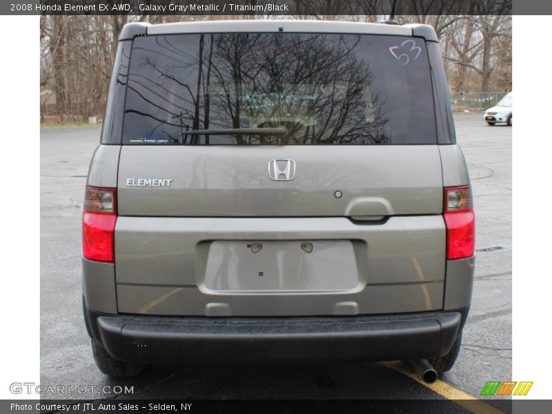 Galaxy Gray Metallic / Titanium/Black 2008 Honda Element EX AWD