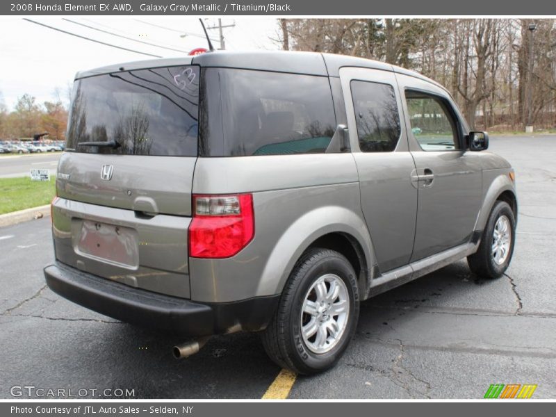 Galaxy Gray Metallic / Titanium/Black 2008 Honda Element EX AWD