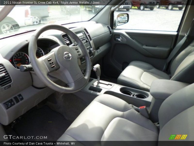 Night Armor Metallic / Steel 2011 Nissan Frontier SL Crew Cab 4x4