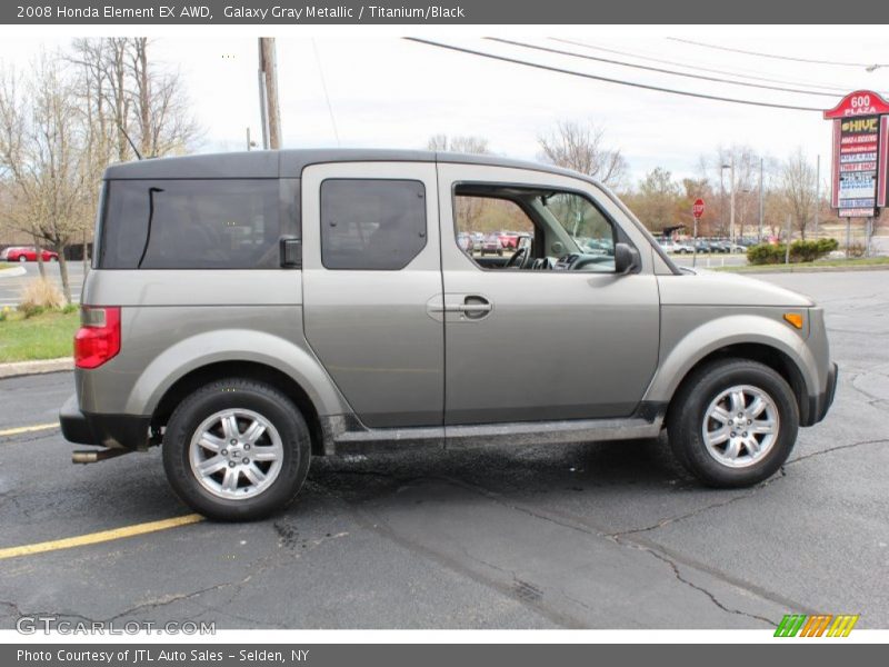 Galaxy Gray Metallic / Titanium/Black 2008 Honda Element EX AWD