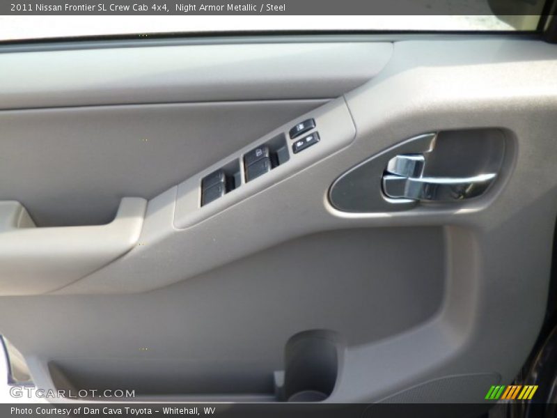 Night Armor Metallic / Steel 2011 Nissan Frontier SL Crew Cab 4x4