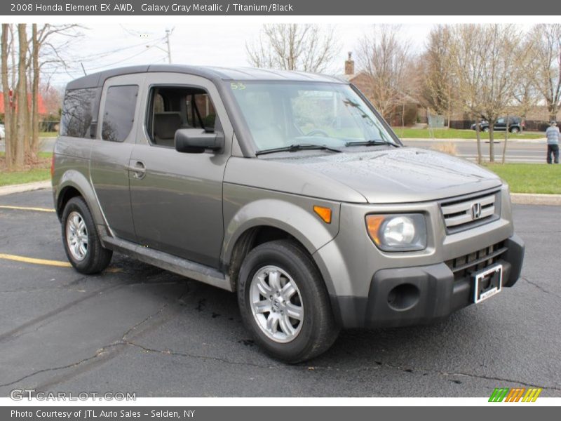 Galaxy Gray Metallic / Titanium/Black 2008 Honda Element EX AWD