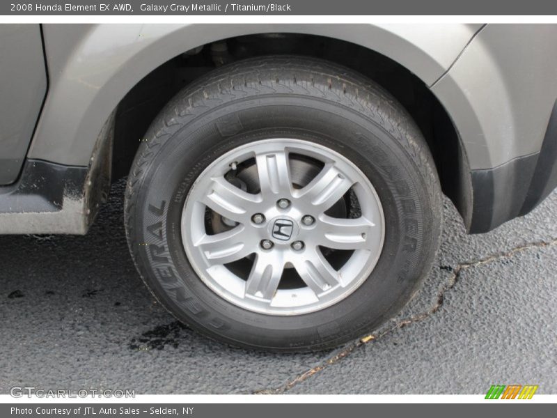 Galaxy Gray Metallic / Titanium/Black 2008 Honda Element EX AWD