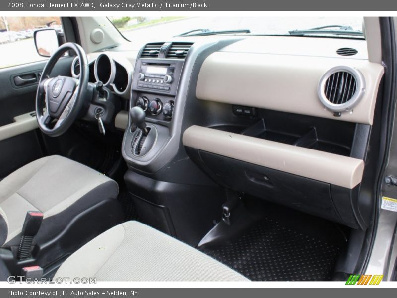 Galaxy Gray Metallic / Titanium/Black 2008 Honda Element EX AWD