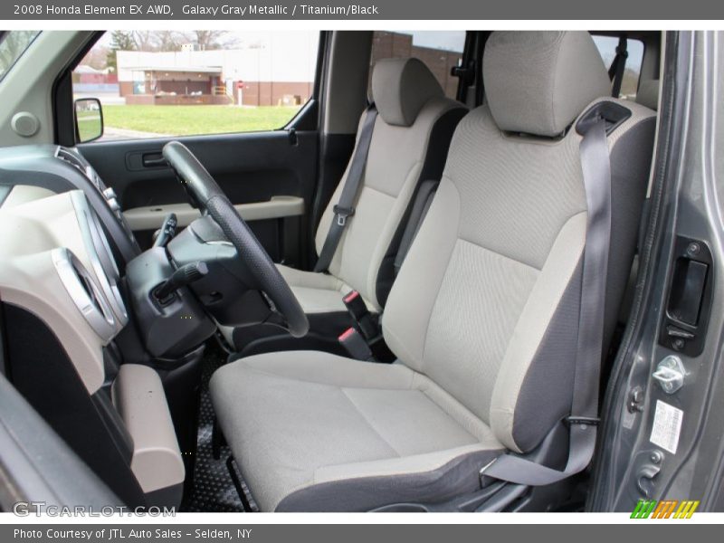 Galaxy Gray Metallic / Titanium/Black 2008 Honda Element EX AWD