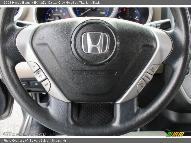Galaxy Gray Metallic / Titanium/Black 2008 Honda Element EX AWD