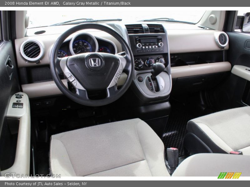 Galaxy Gray Metallic / Titanium/Black 2008 Honda Element EX AWD