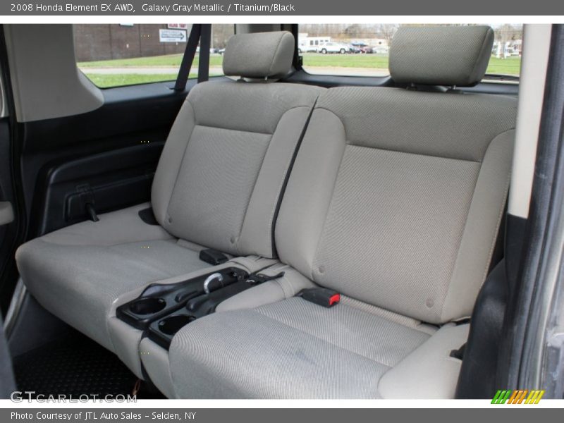 Galaxy Gray Metallic / Titanium/Black 2008 Honda Element EX AWD