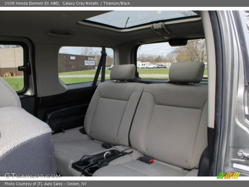 Galaxy Gray Metallic / Titanium/Black 2008 Honda Element EX AWD