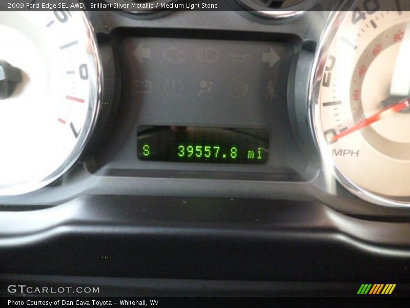 Brilliant Silver Metallic / Medium Light Stone 2009 Ford Edge SEL AWD