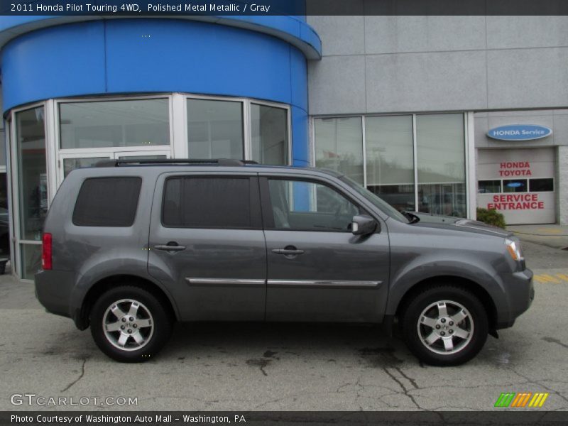 Polished Metal Metallic / Gray 2011 Honda Pilot Touring 4WD