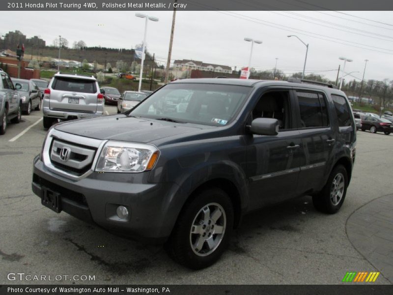 Polished Metal Metallic / Gray 2011 Honda Pilot Touring 4WD