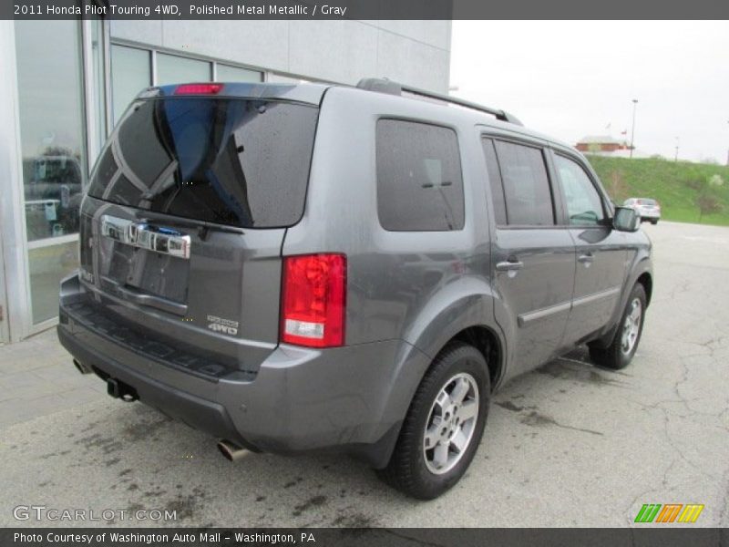 Polished Metal Metallic / Gray 2011 Honda Pilot Touring 4WD