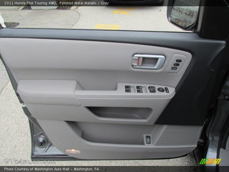 Polished Metal Metallic / Gray 2011 Honda Pilot Touring 4WD