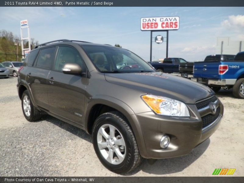 Pyrite Metallic / Sand Beige 2011 Toyota RAV4 Limited 4WD