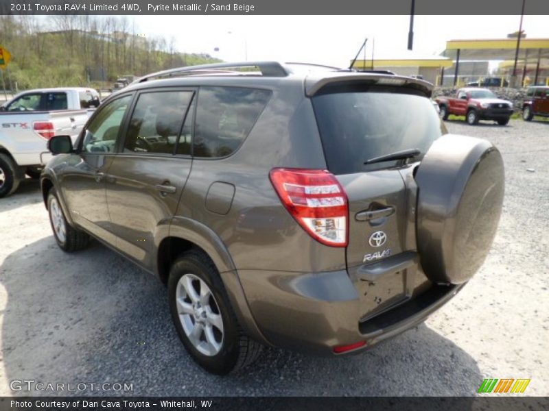 Pyrite Metallic / Sand Beige 2011 Toyota RAV4 Limited 4WD