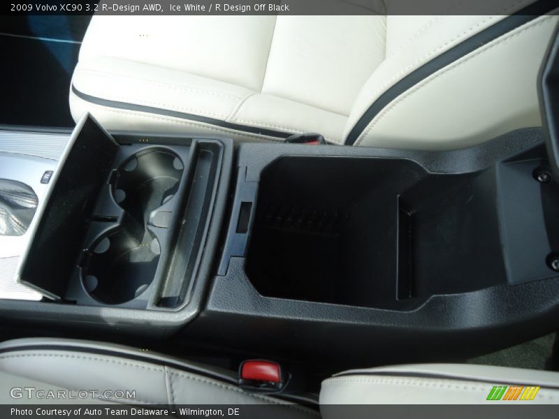 Ice White / R Design Off Black 2009 Volvo XC90 3.2 R-Design AWD